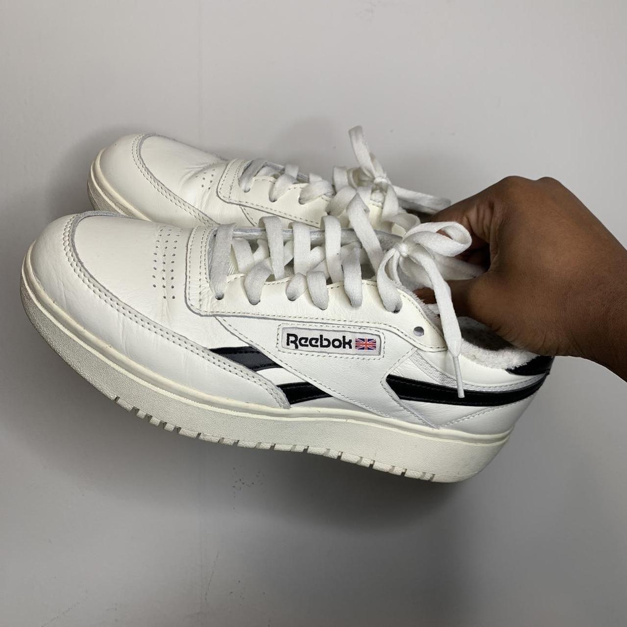 reebok classic double sneakers