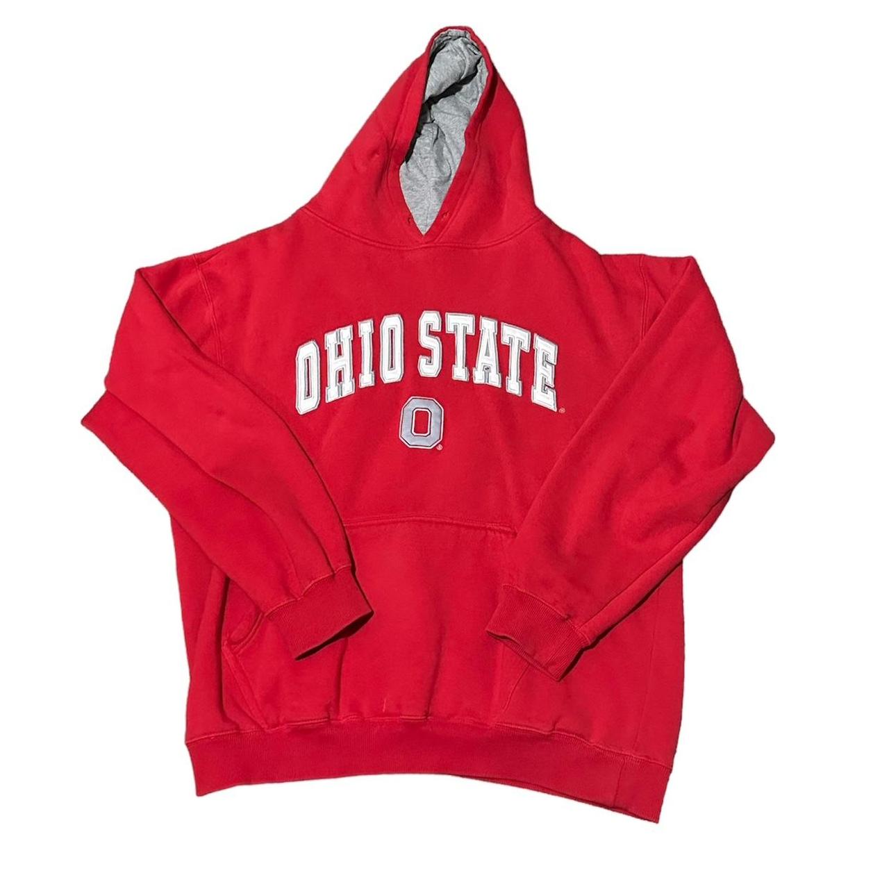 Colosseum Men's Ohio State Buckeyes Grey Hoodie