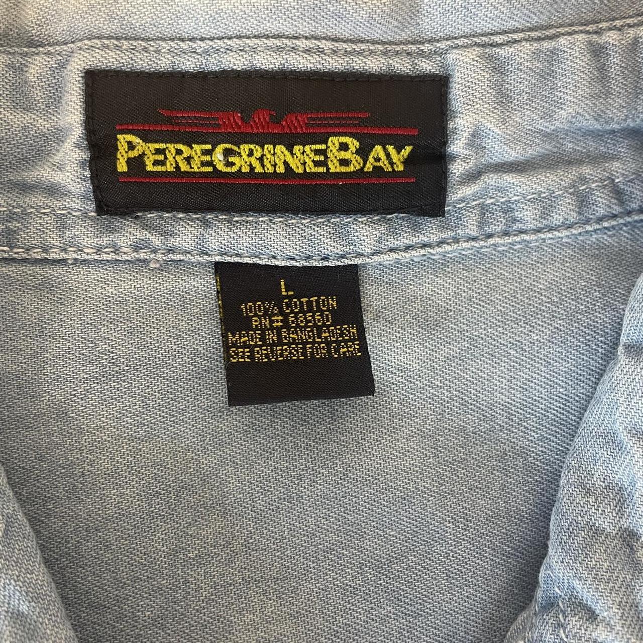 Peregrine bay denim shirt Mens lightweight western... - Depop