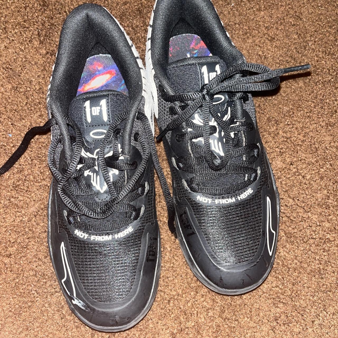 Melo ball puma lows 1 all black - Depop