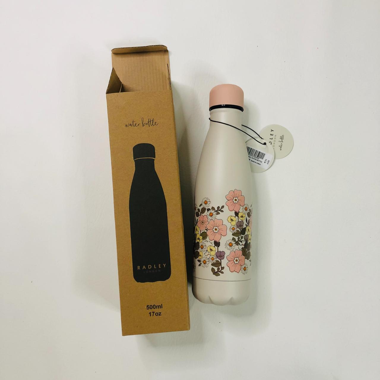 NEW Radley London 60’s metal floral water bottle... Depop