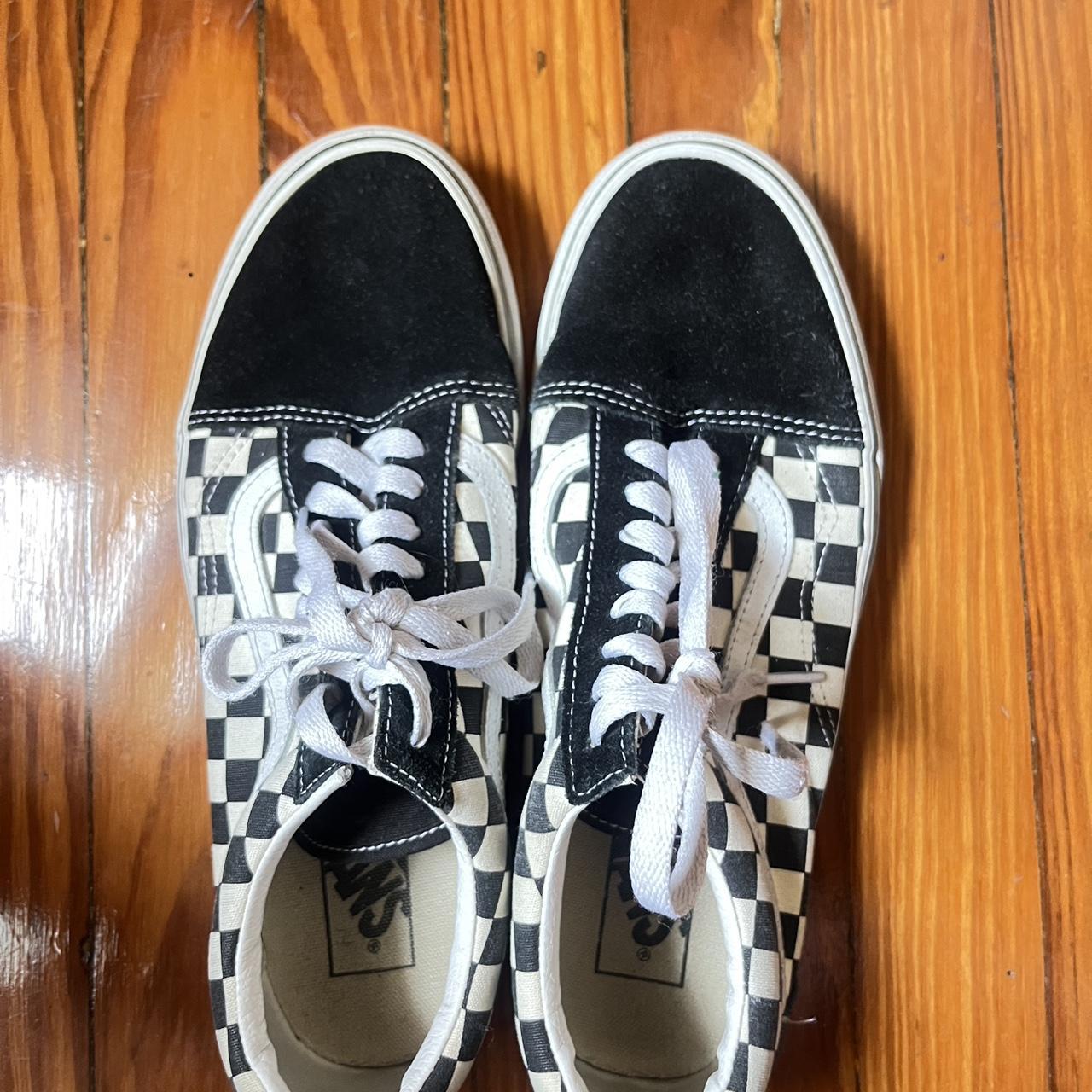 Vans Men's Sneakers Black/Multi US – Vans Checkered Shoes
