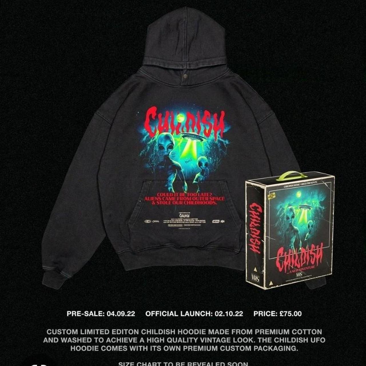 TGF Bro Childish Alien Hoodies 1/2 & 2/2 of the... Depop