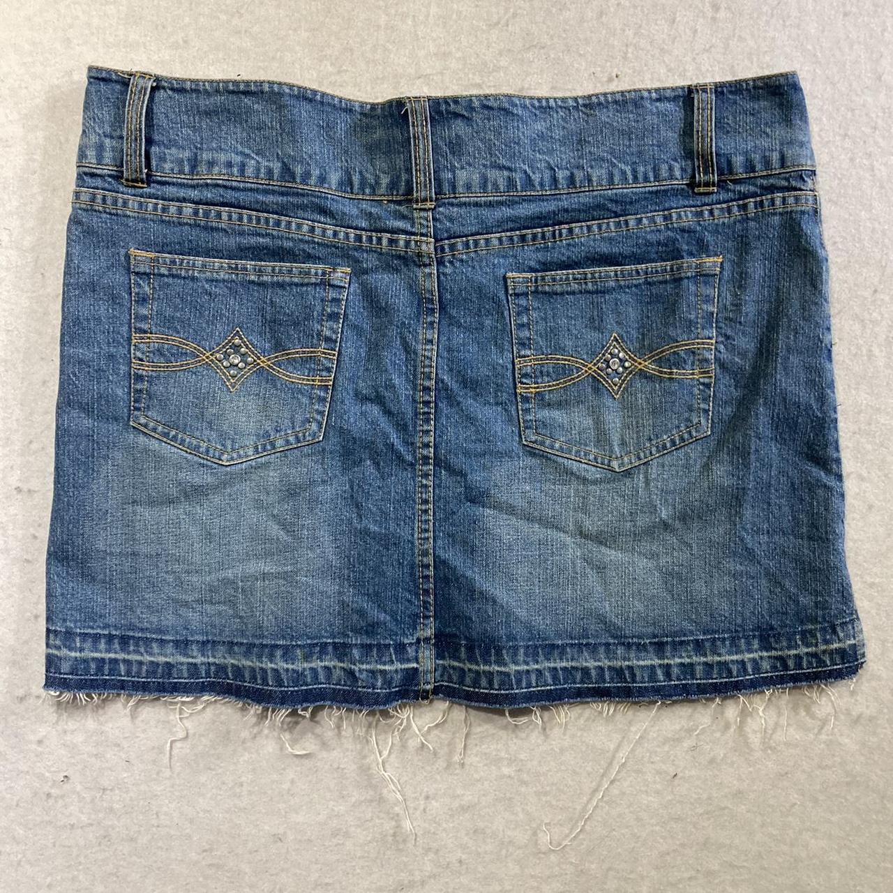 Deb Denim Mini Skirt Cute y2k mini skirt, clean lil... - Depop