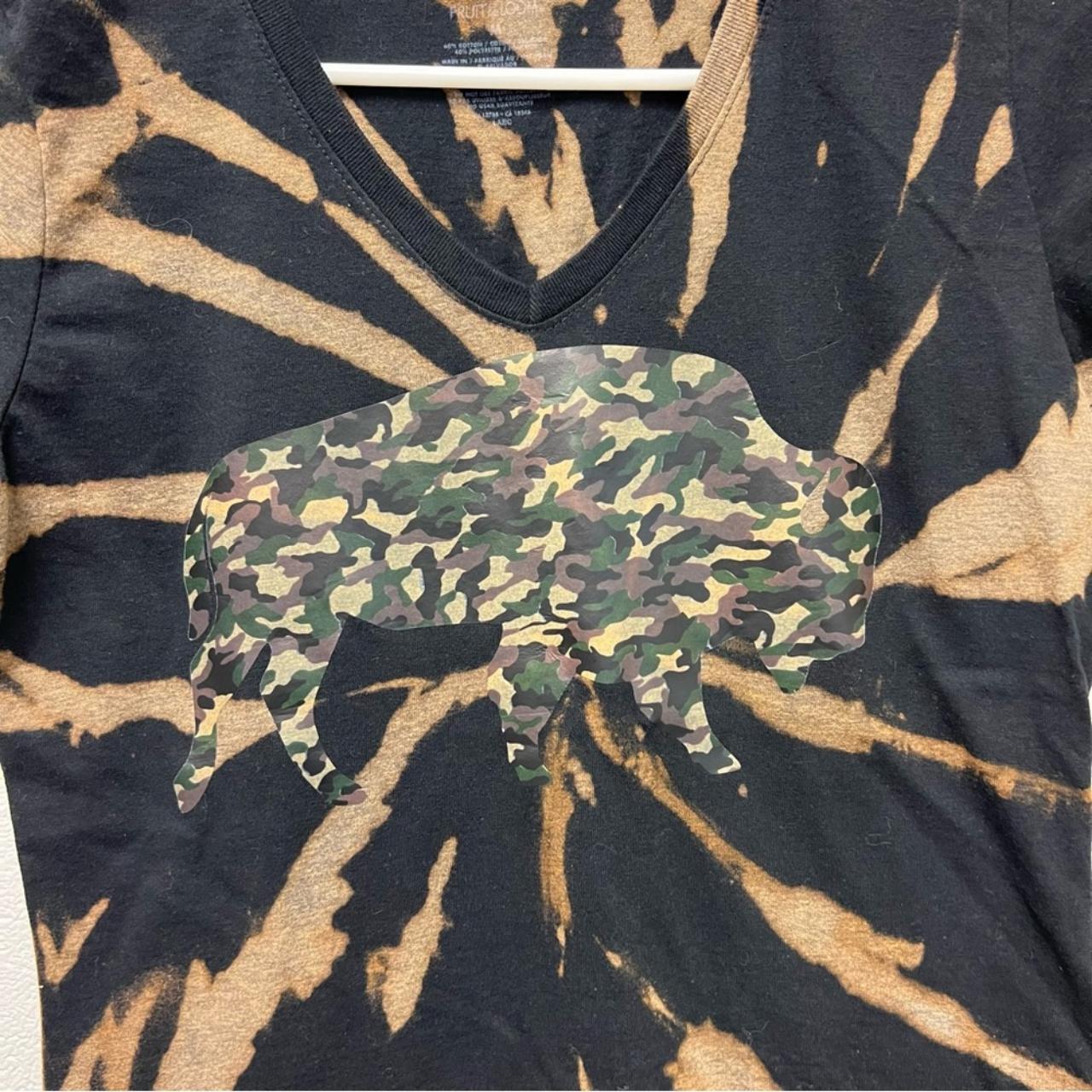 Buffalo Bills Camouflage Buffalo Black Spiral - Depop