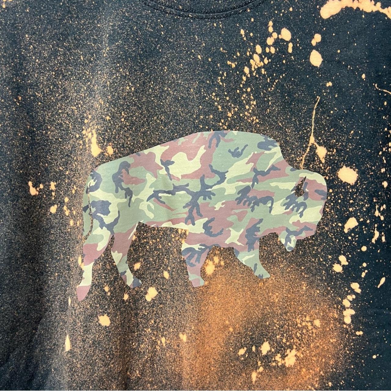 Buffalo Bills Camouflage Buffalo Black Spiral - Depop