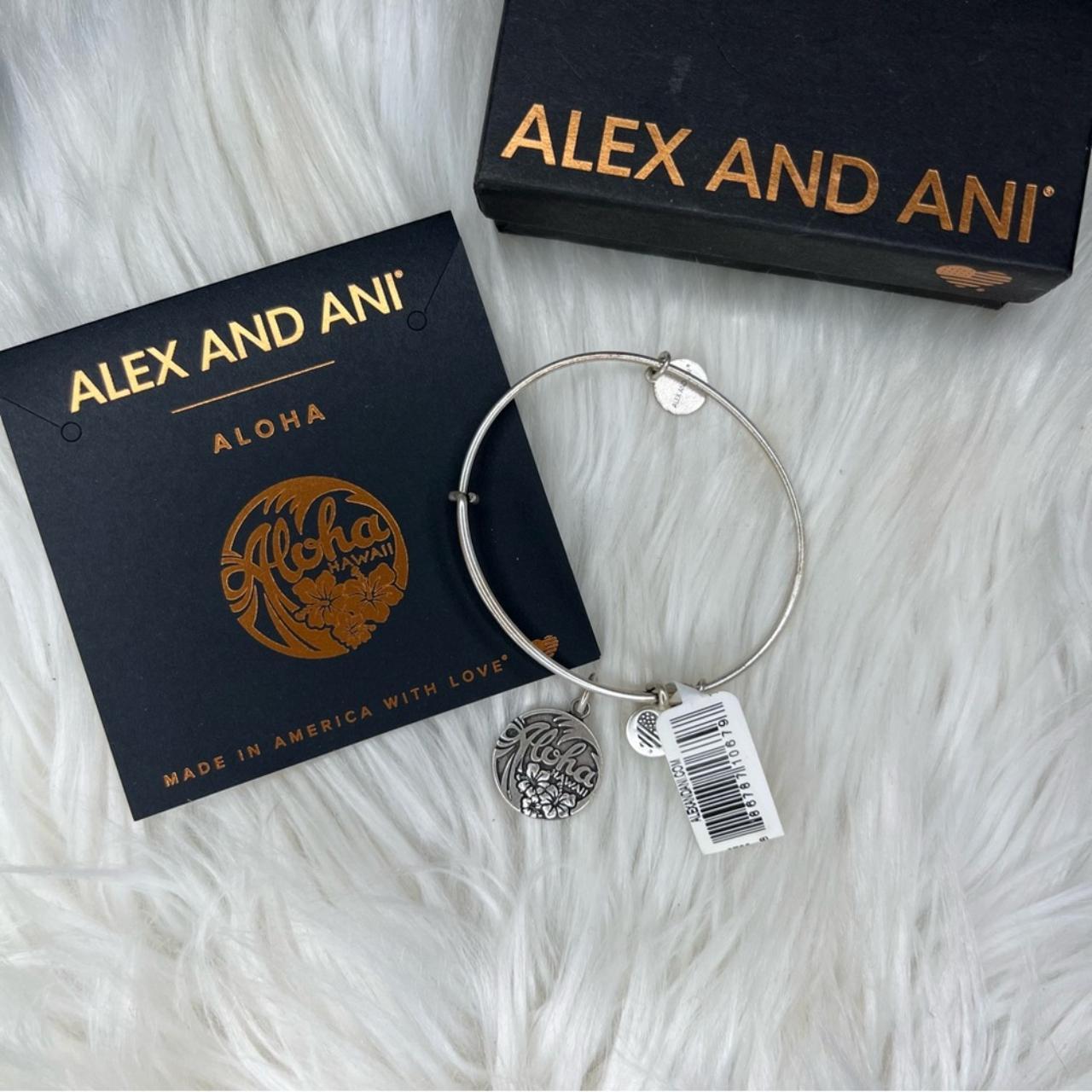 Authentic Alex and Ani Los Angeles Rams Football(ii) Rafaelian Silver Bangle