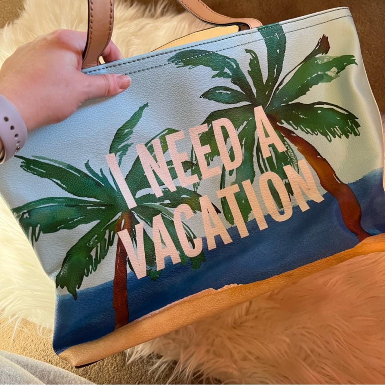 Kate Spade I Need a Vacation Beach Side Tote. Depop