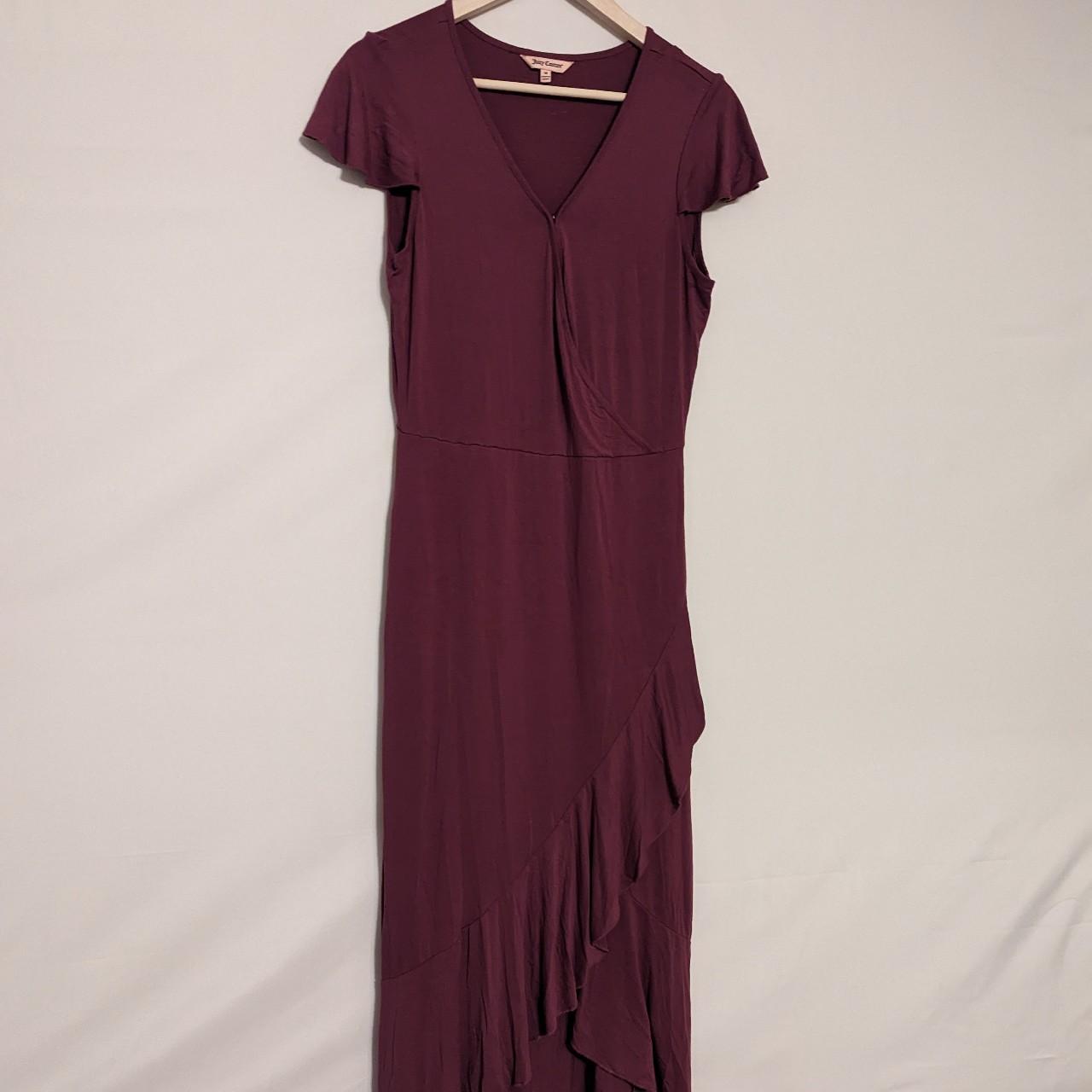 Juicy Couture Women's Purple Dress | Depop