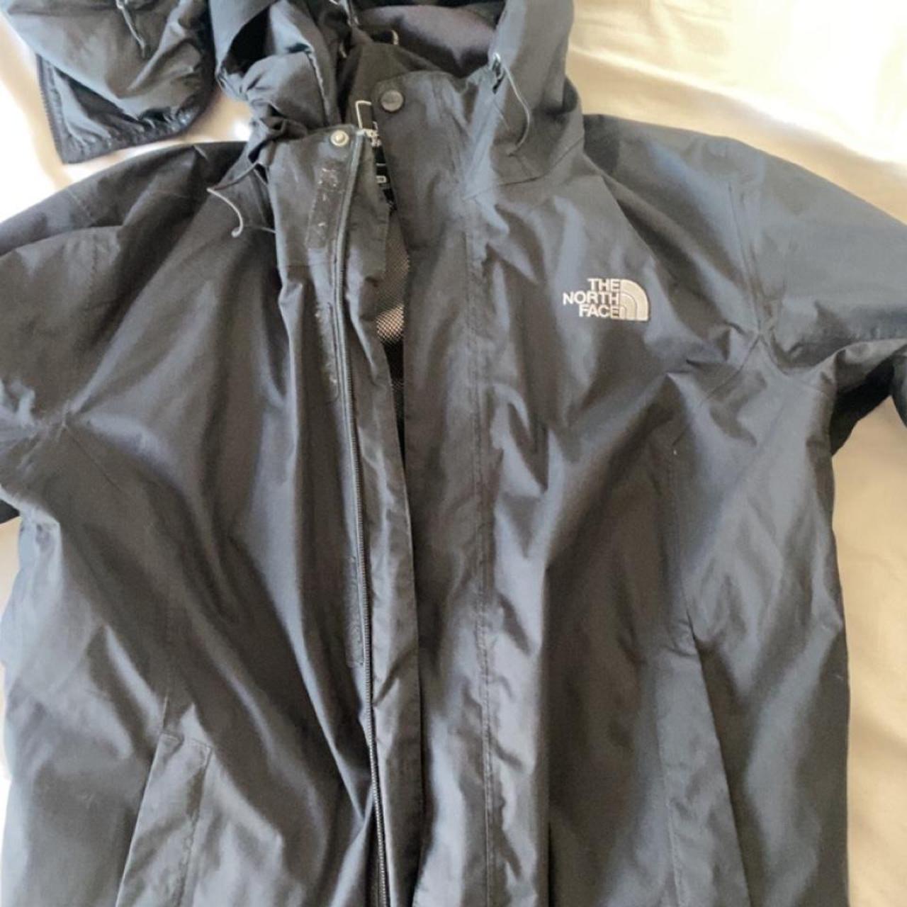 Beautiful 2 in one north face coat can take one out... - Depop