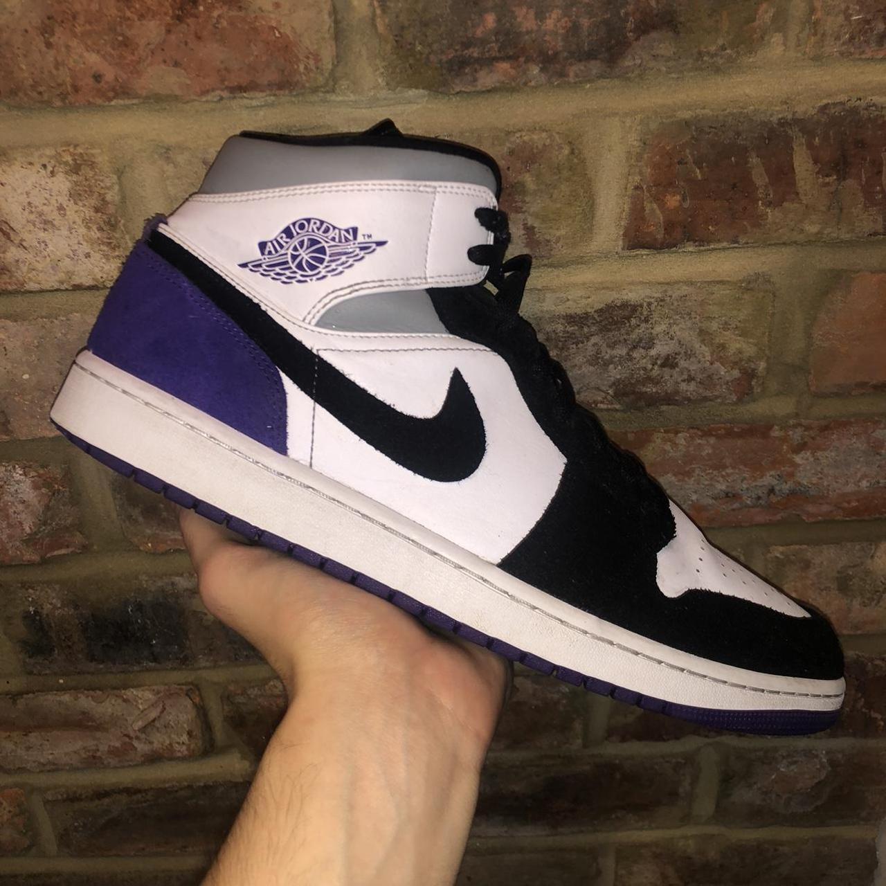 mens jordan purple