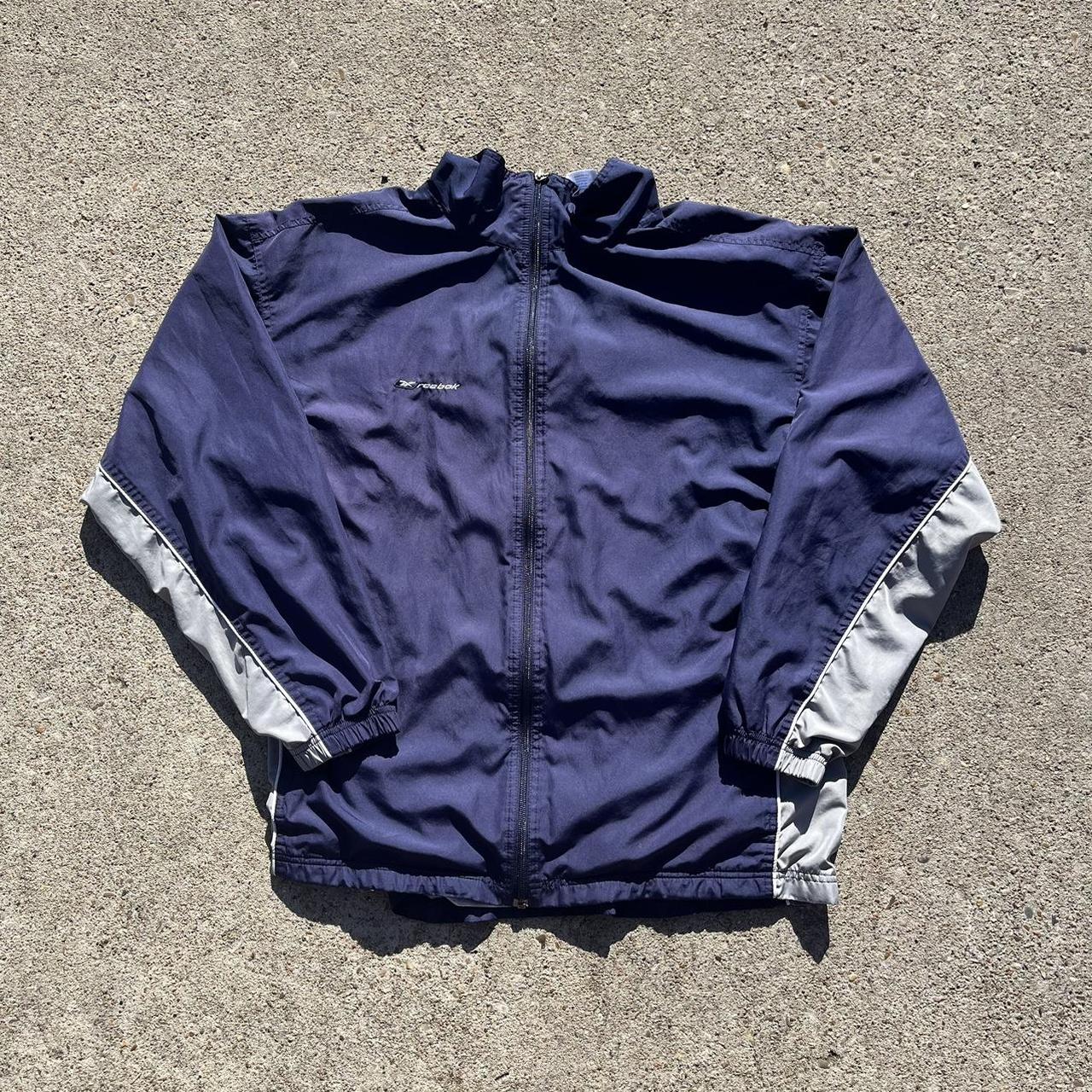 Reebok classic best sale jacket mens purple