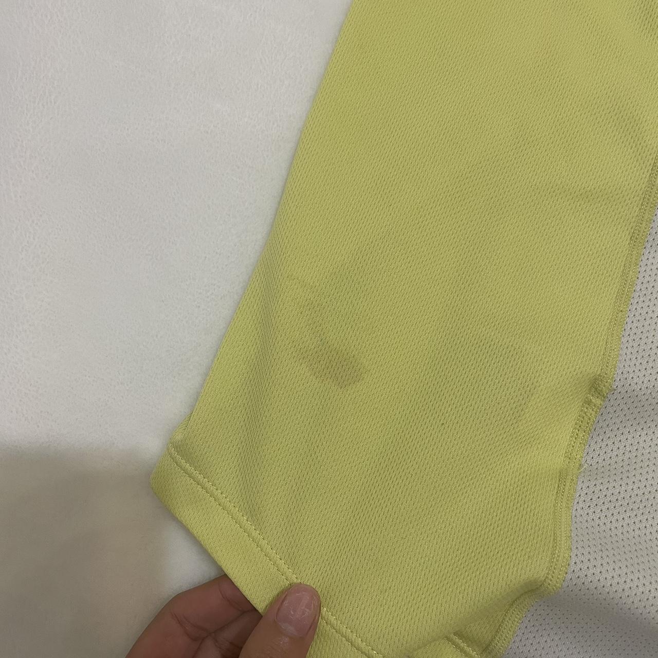 yellow nike top womens