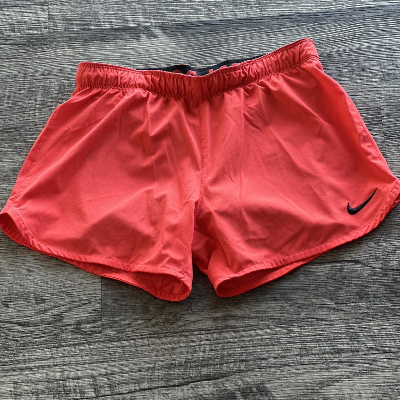 Nike Women's Red Shorts | Depop