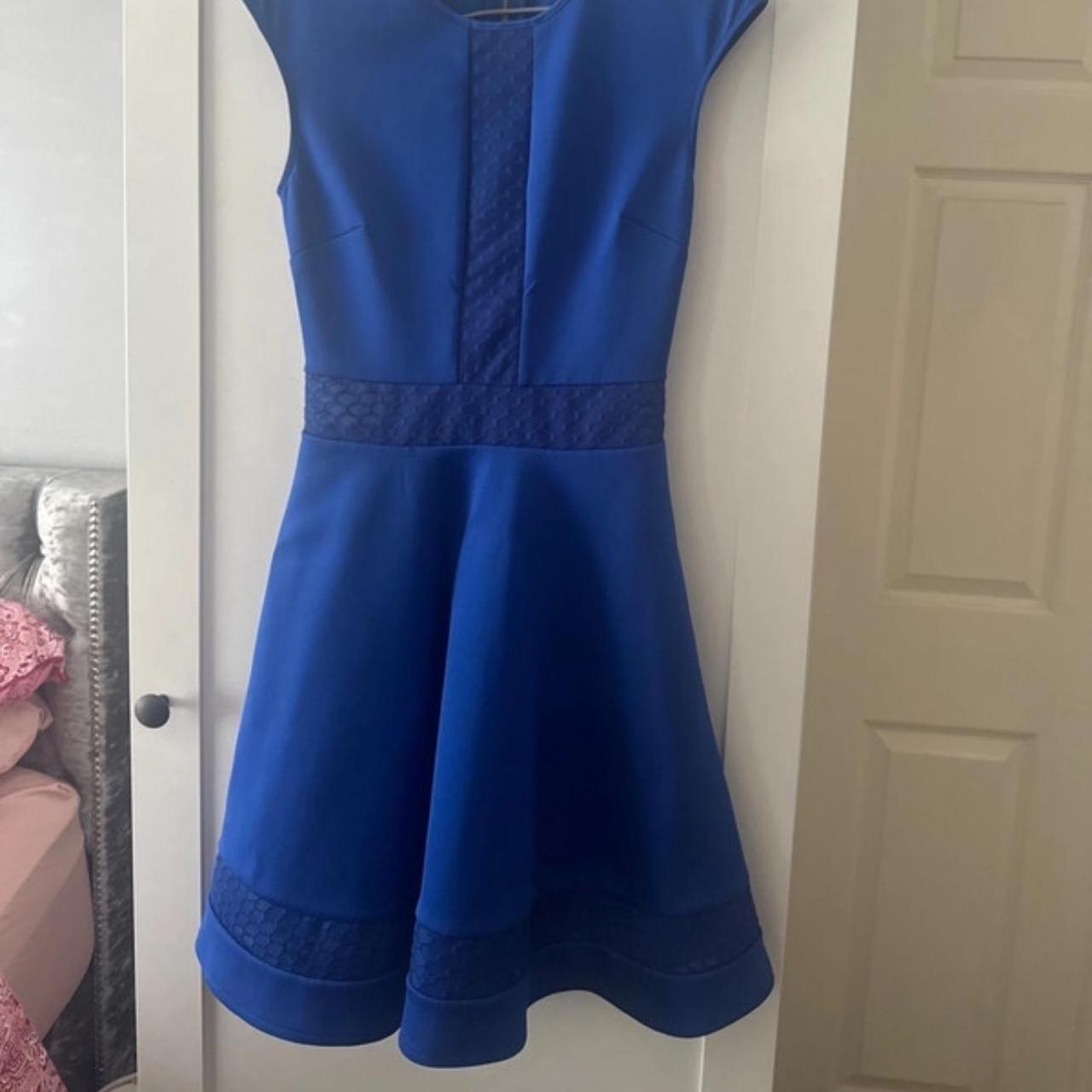 Women’s Ted Baker dress A stunning royal blue Ted... - Depop