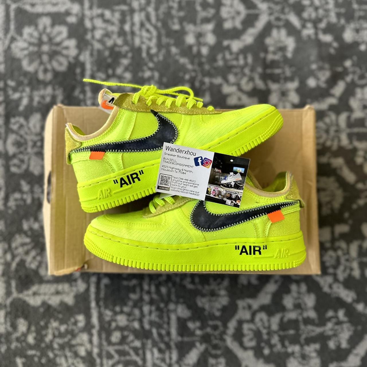 nike af1 off white volt