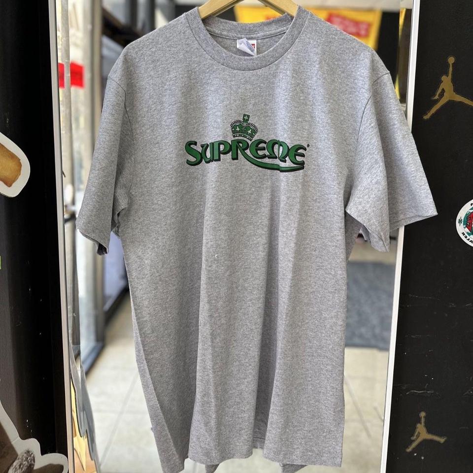 Supreme crown tee Size L Check out our shop here... - Depop