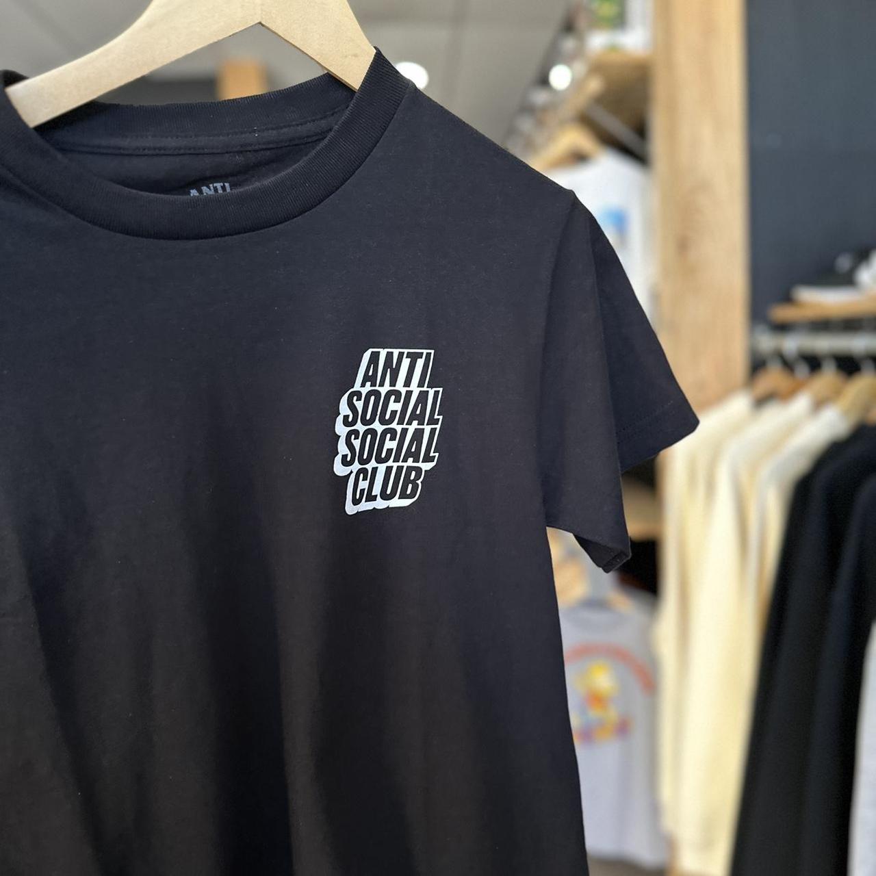 Anti social social outlet club shirt retail