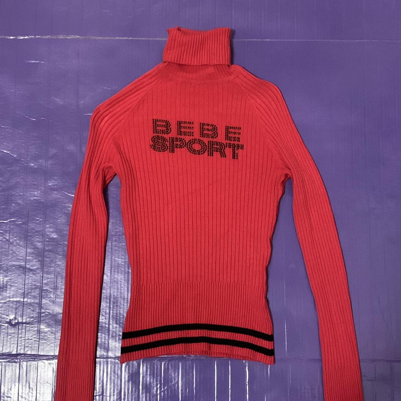 Bebe sport 2025 purple turtleneck