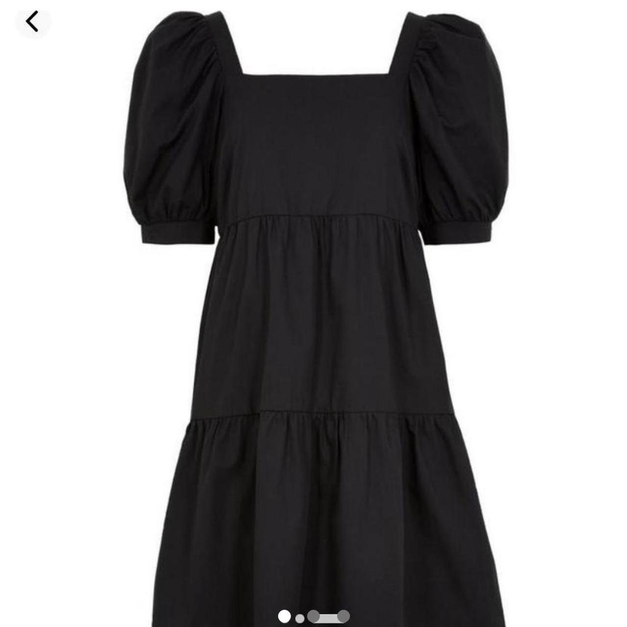 New Look short black tiered dress. So cute with... Depop