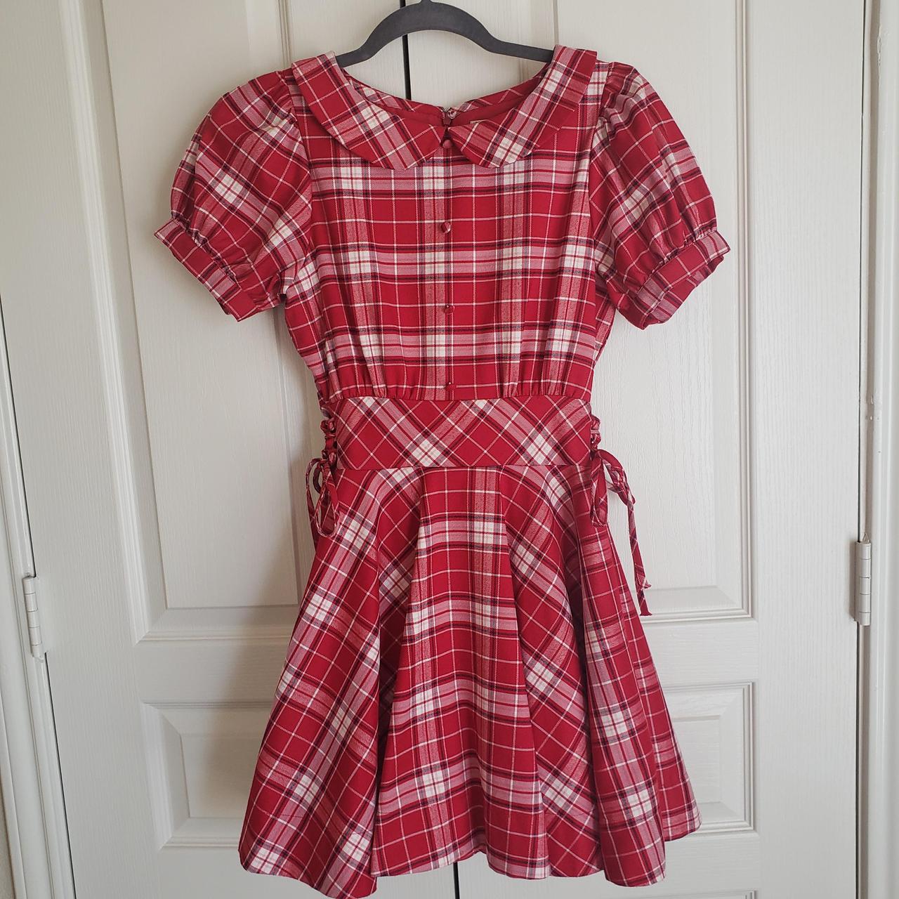 Titty&Co. red, plaid dress 💮 , ◇ She has princess...