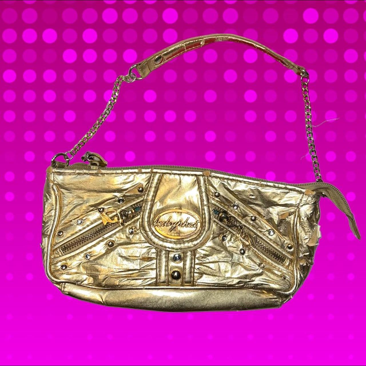 Baby Phat Women's Gold Bag Depop