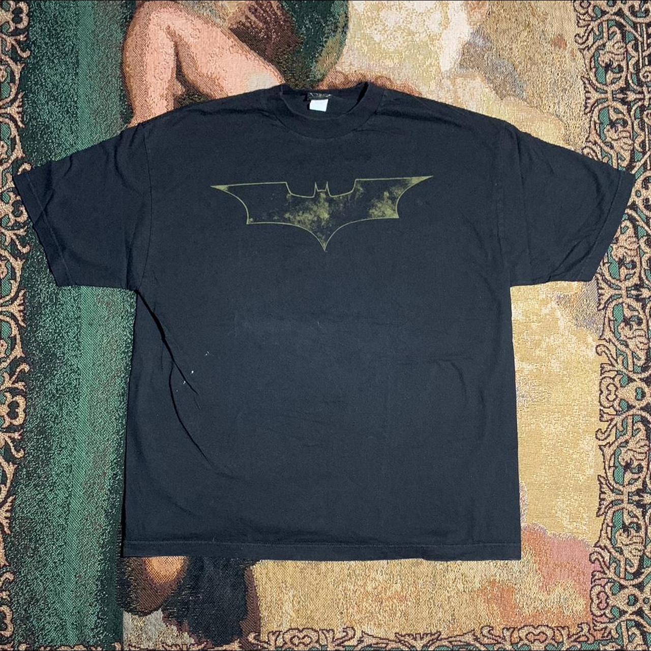 Vintage Batman Begins Movie Promo T-Shirt Size: XL ... - Depop