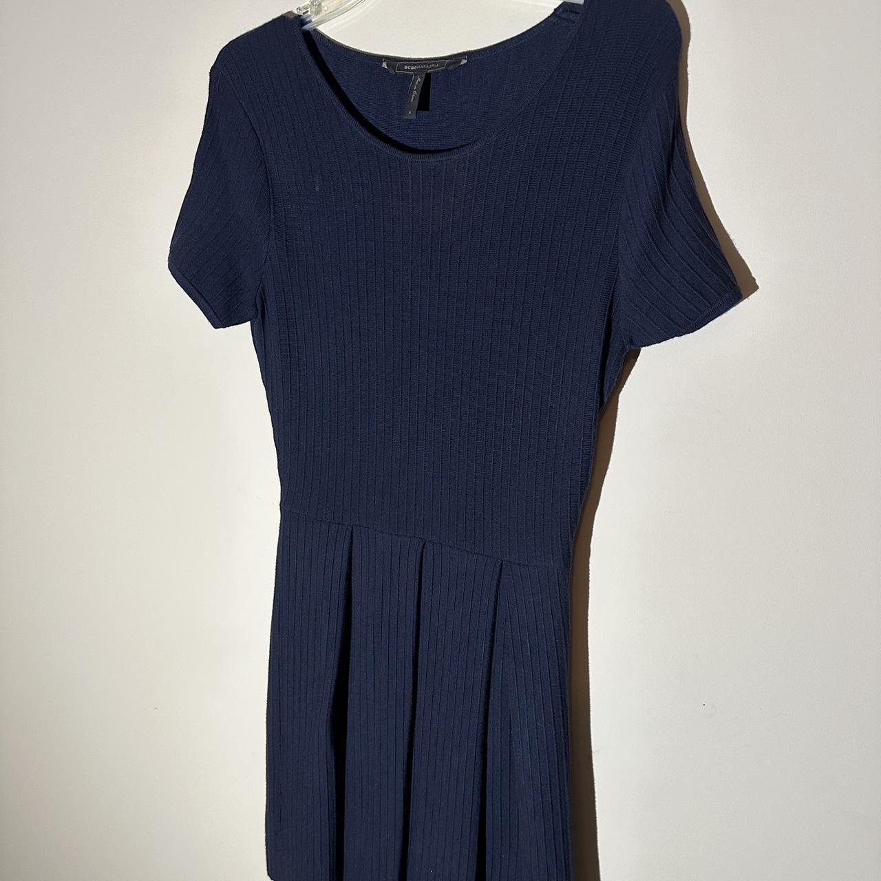 Bcbg dark navy dress best sale