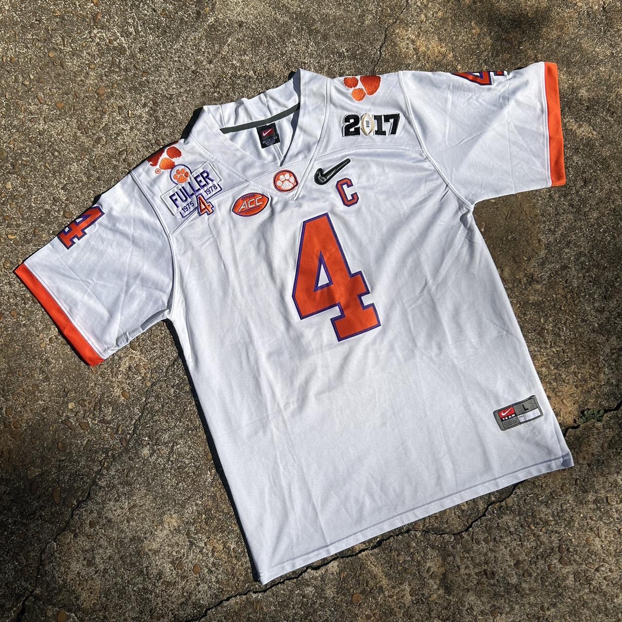 Men's Orange Clemson Tigers Team Football Jersey