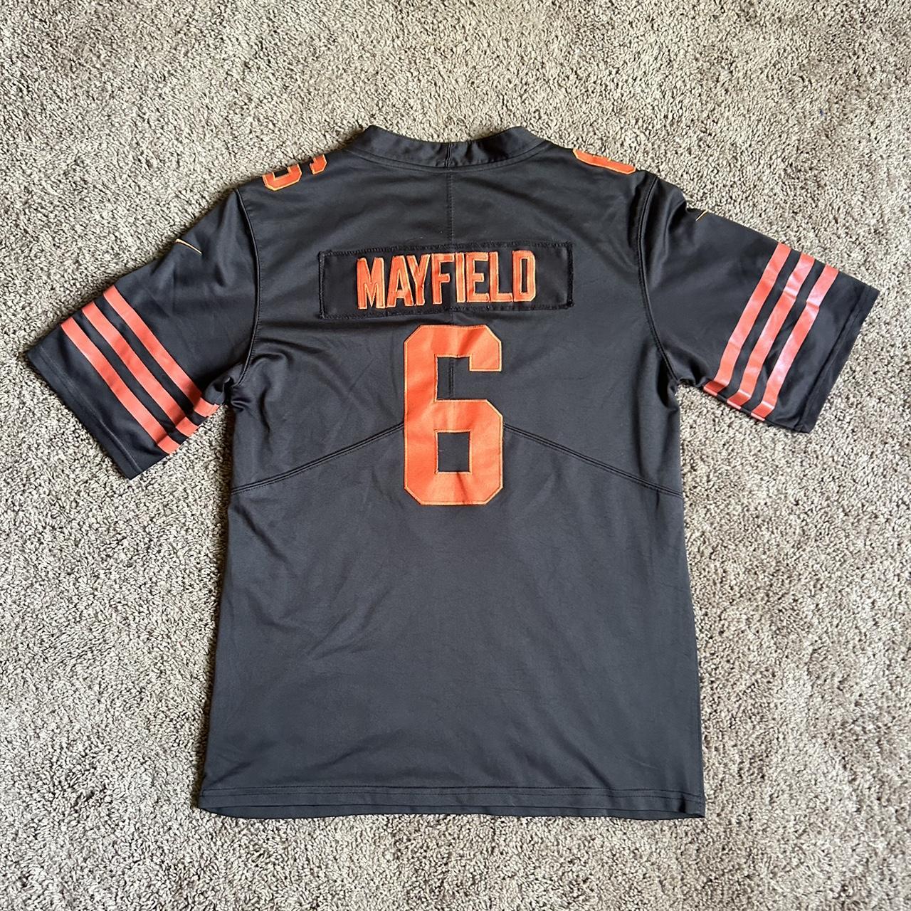 Cleveland Browns Baker Mayfield Jersey Mens Large Nike Brown