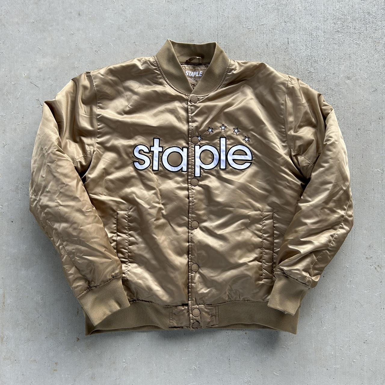 Staple The Label Men's Jacket Gold/White L – Vintage Staple
