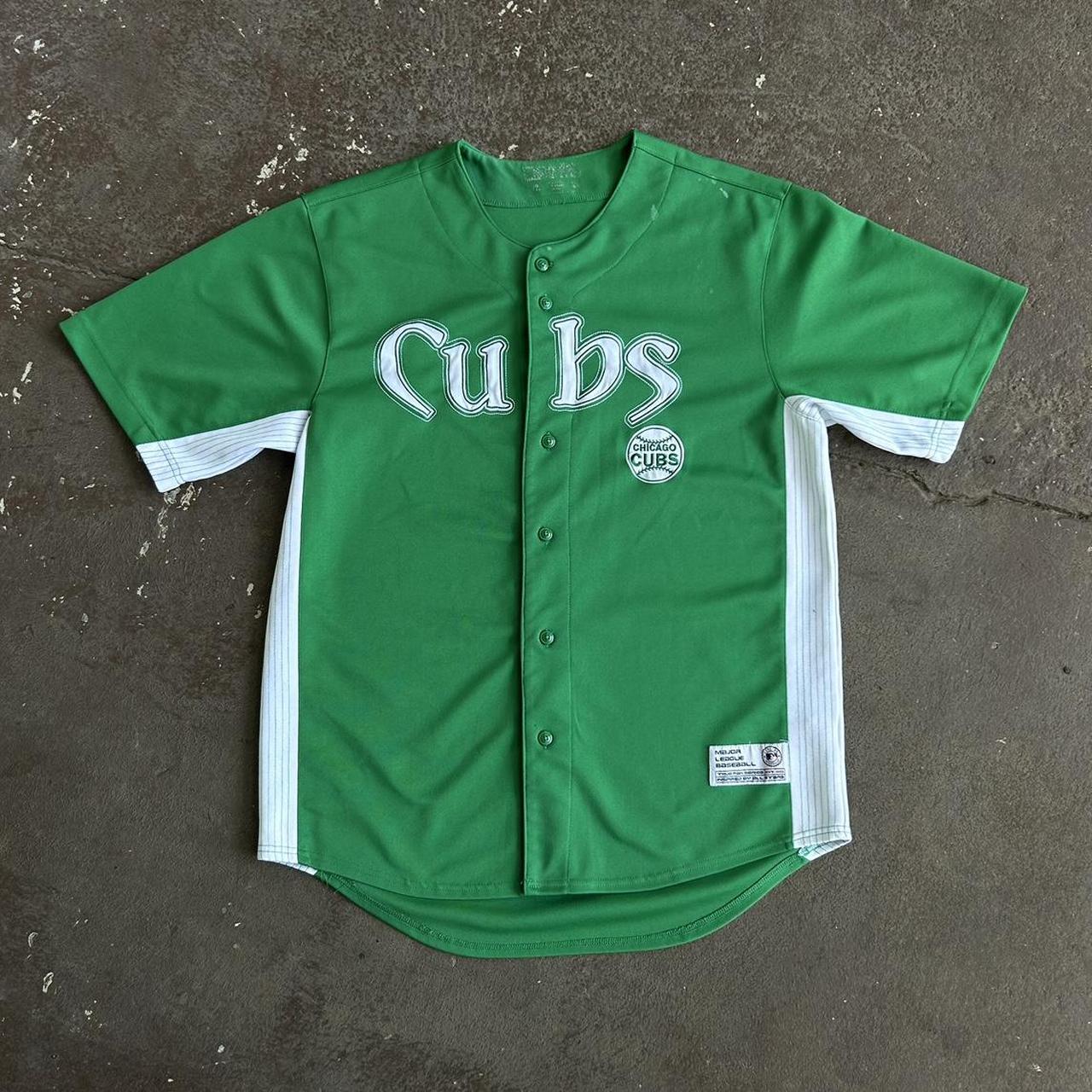 Green cubs jersey hotsell