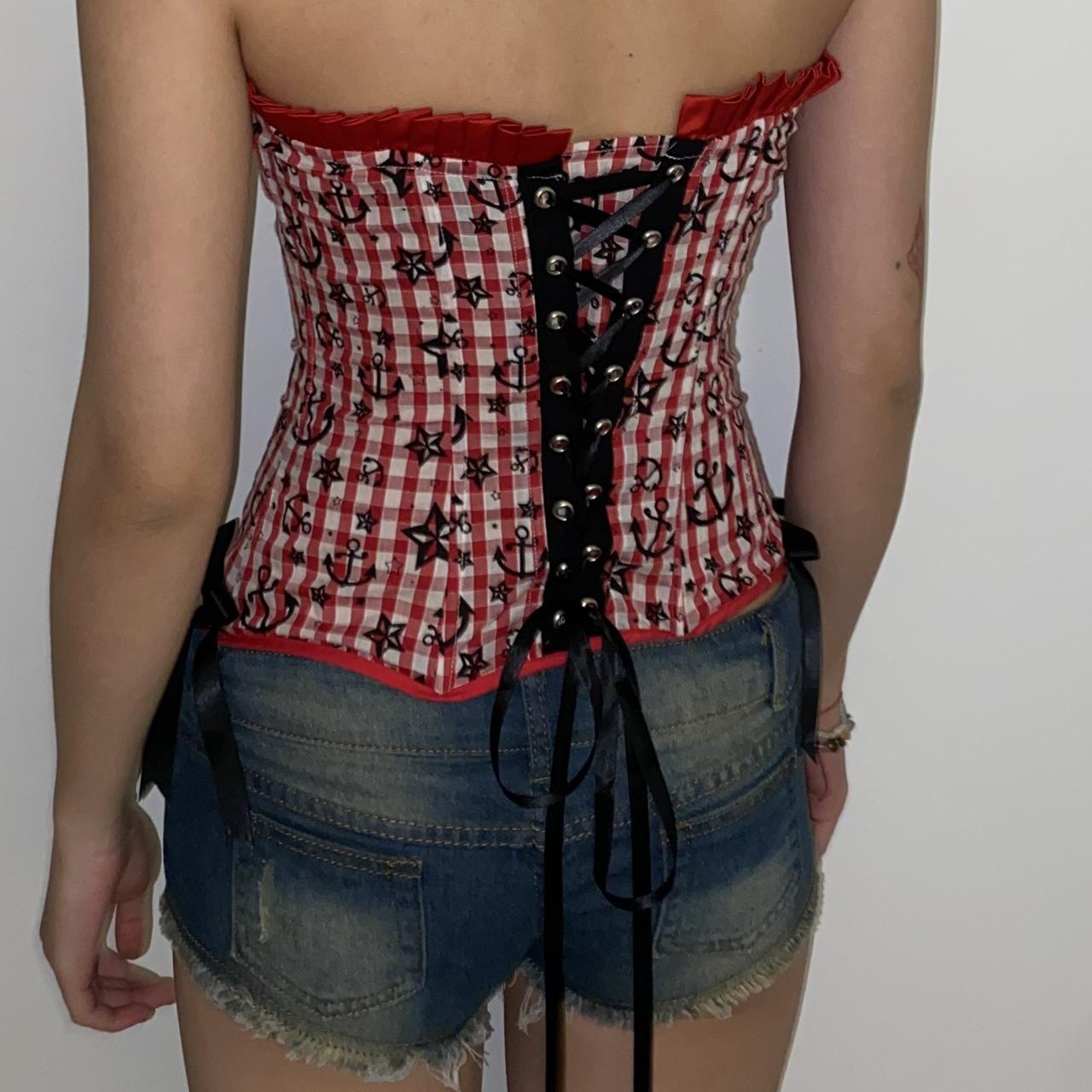 Criminal damage corset Brand new without tag can - Depop