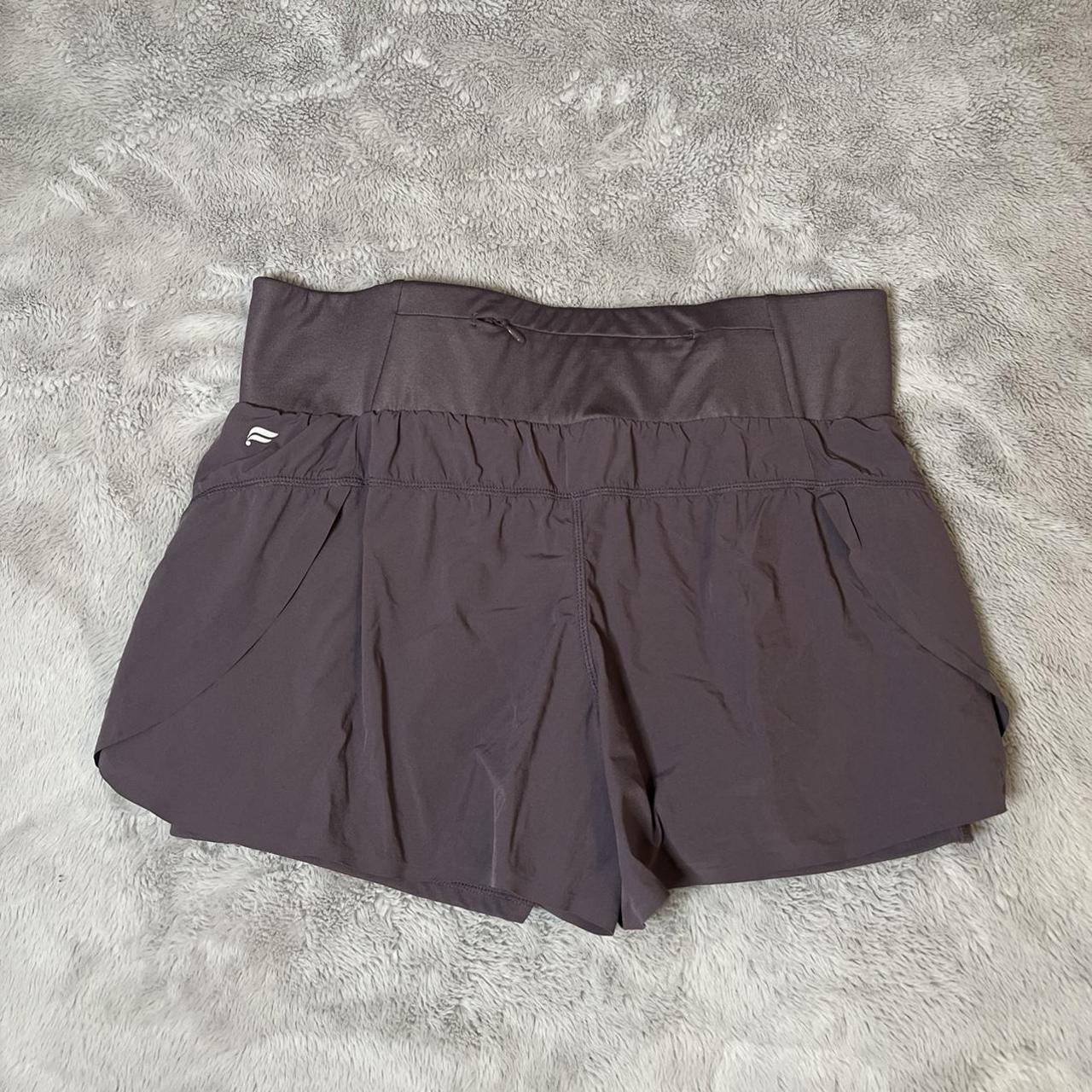 Fabletics Women's Purple Shorts Depop