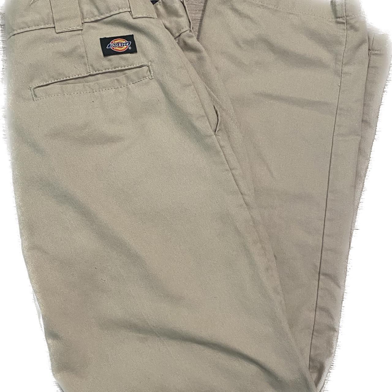 Dickies Khaki Pants 30x30 Dickies Flex - Depop