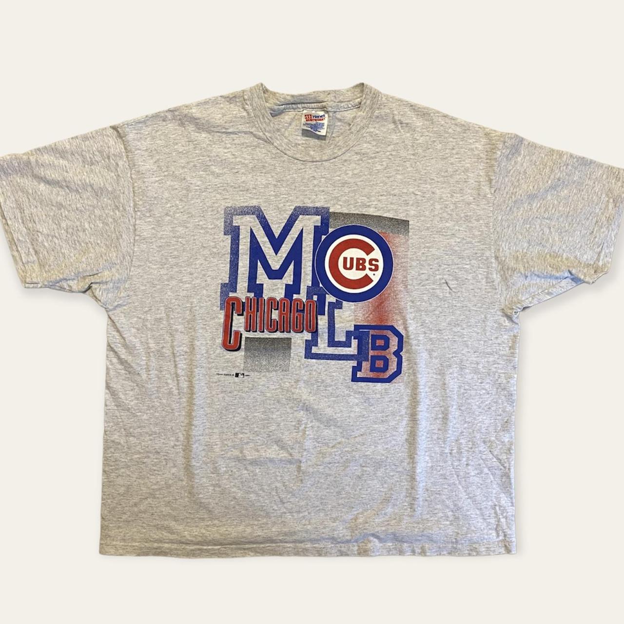 Vintage Cubs 1990s T Shirt 1993 Cubs T Shirt Official MLB 