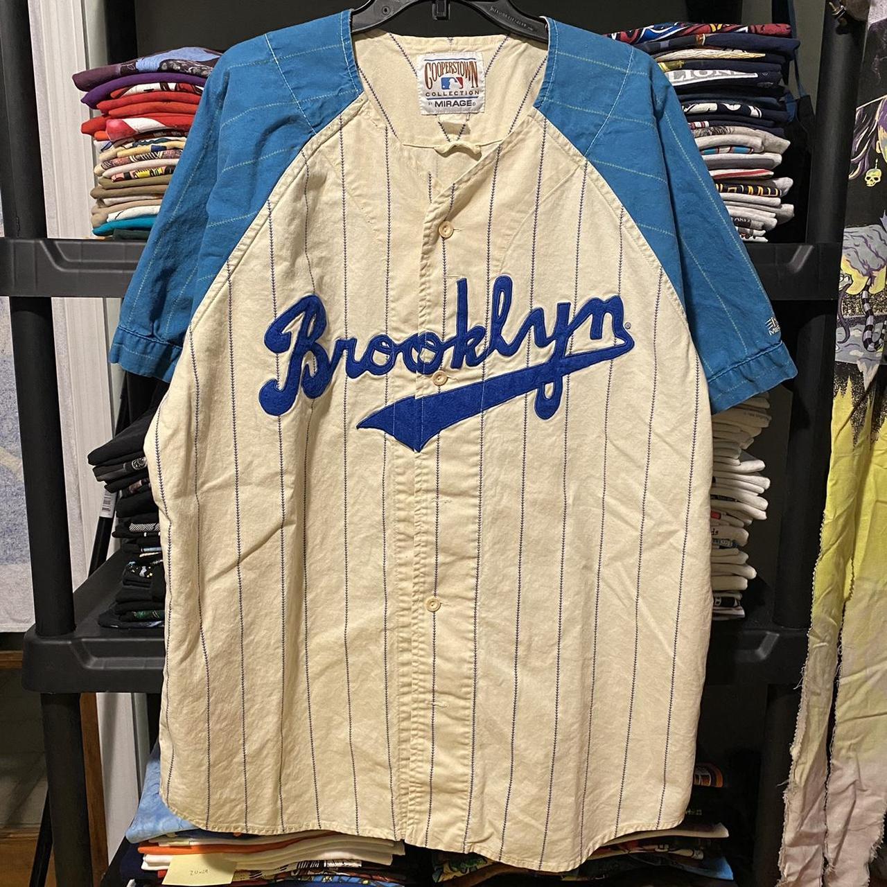 Brooklyn Dodgers Vintage 90s top Mirage Baseball Jersey