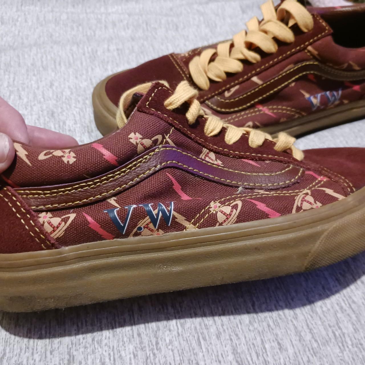 Vivienne Westwood Anglomania Women's Sneakers Yellow/Burgundy