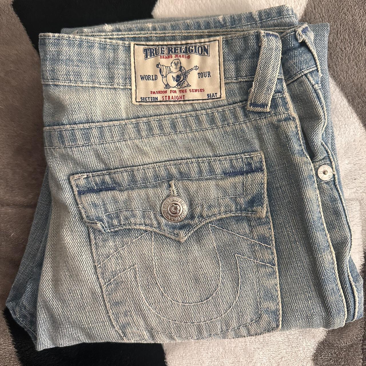 True Religion jeans Kids size 16 Will fit if you... - Depop