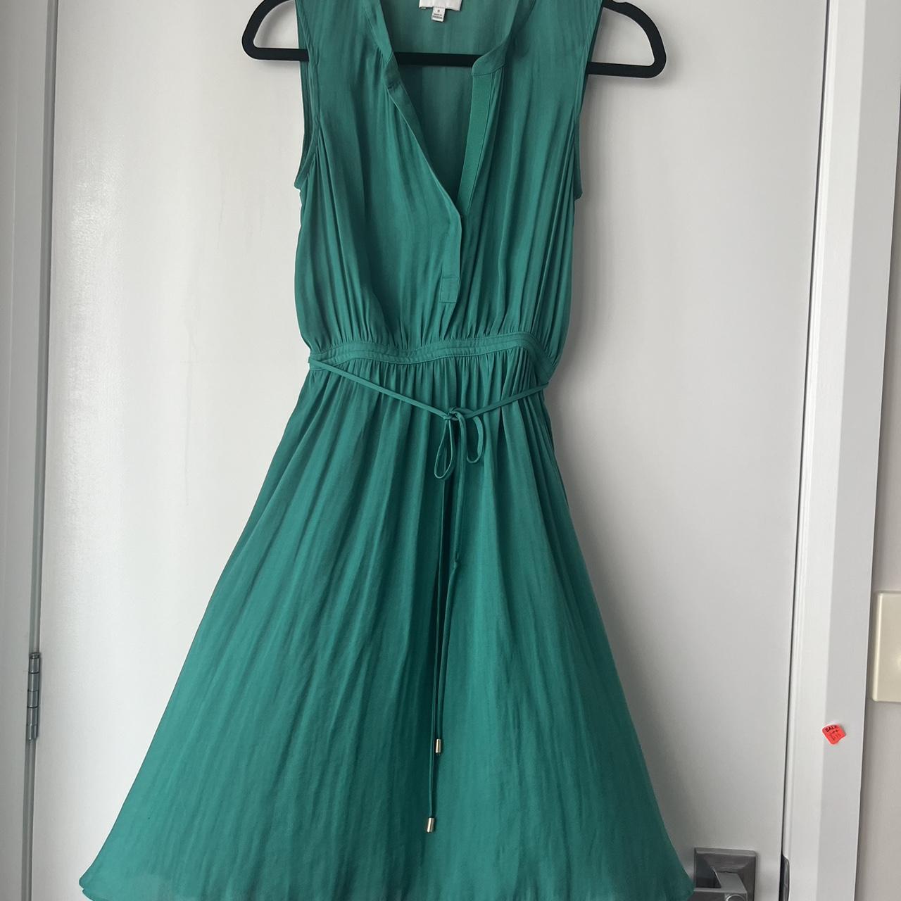 Witchery Green Dress Depop