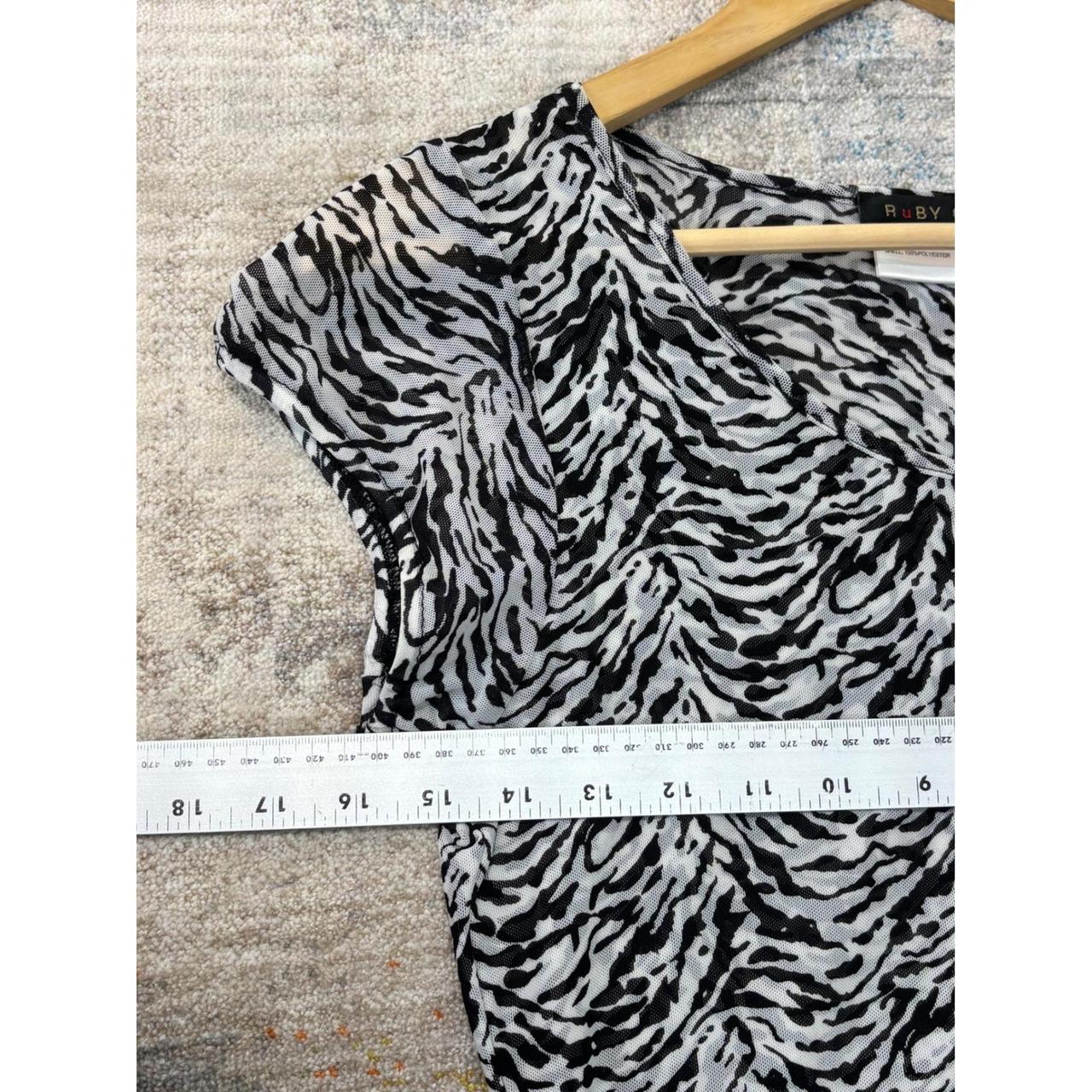 Ruby Rox Women's Blouse - Black/White - S – Ruby … - image 3