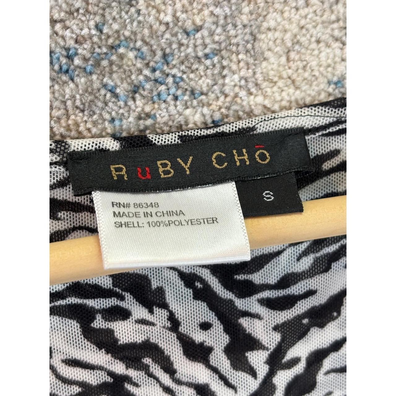 Ruby Rox Women's Blouse - Black/White - S – Ruby … - image 4