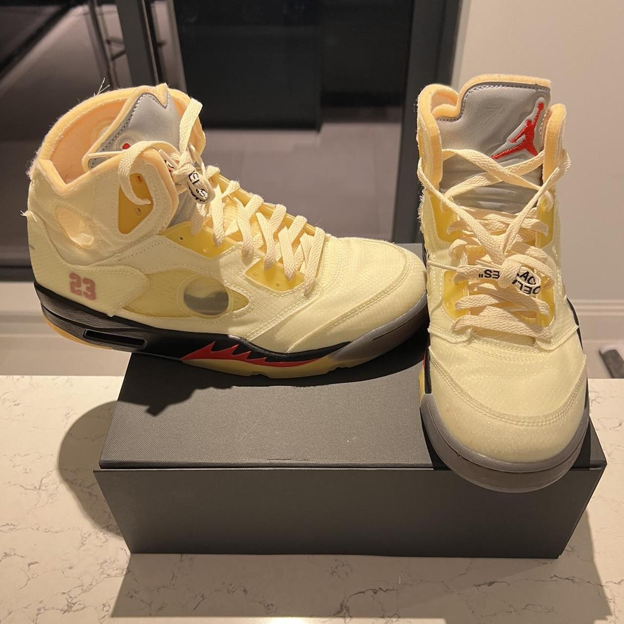 where to buy jordan 5 off white sail