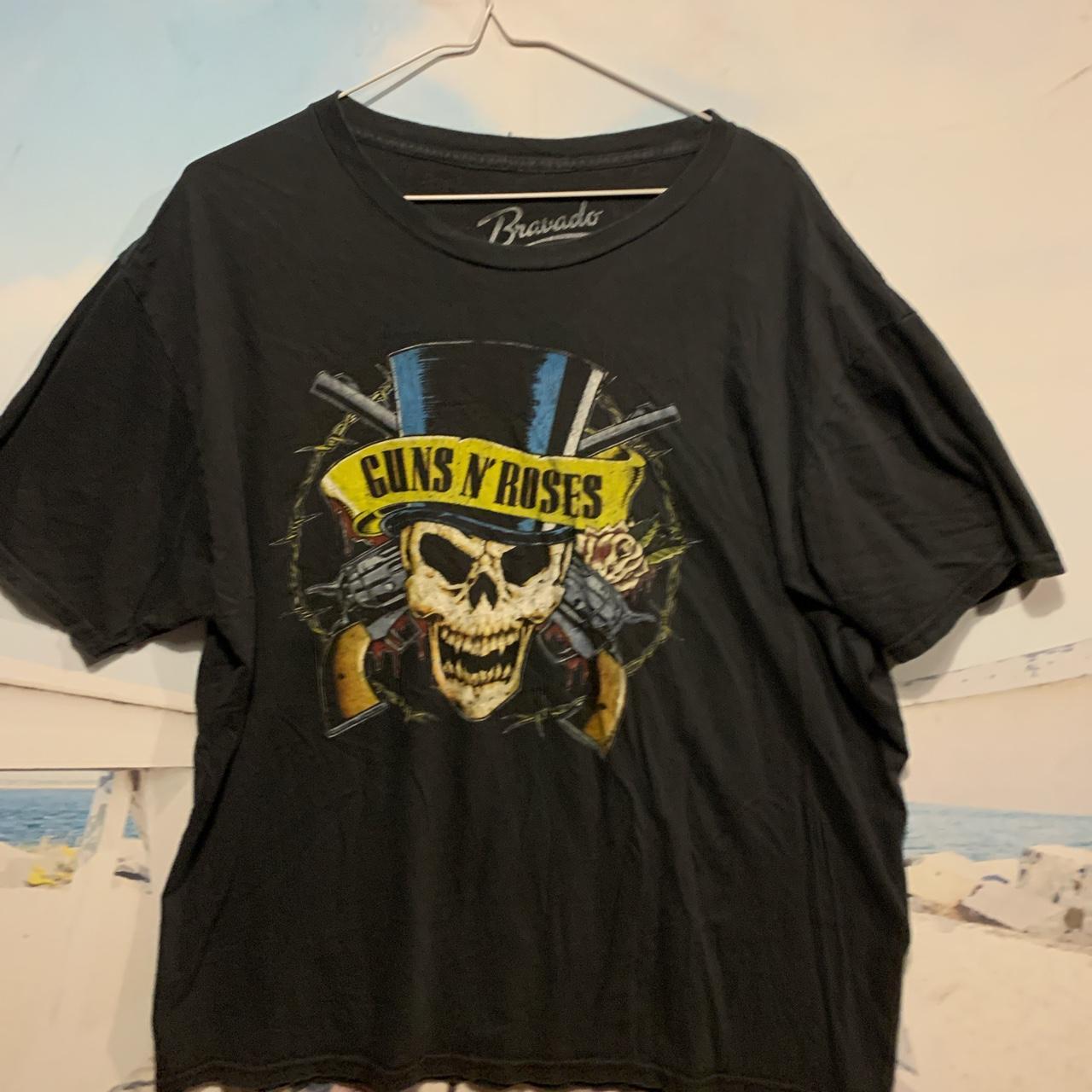 Cool vintage unisex graphic guns and roses t shirt... - Depop