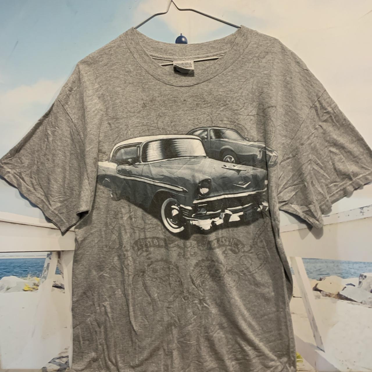 Cool vintage American classic cars graphic t shirt... - Depop