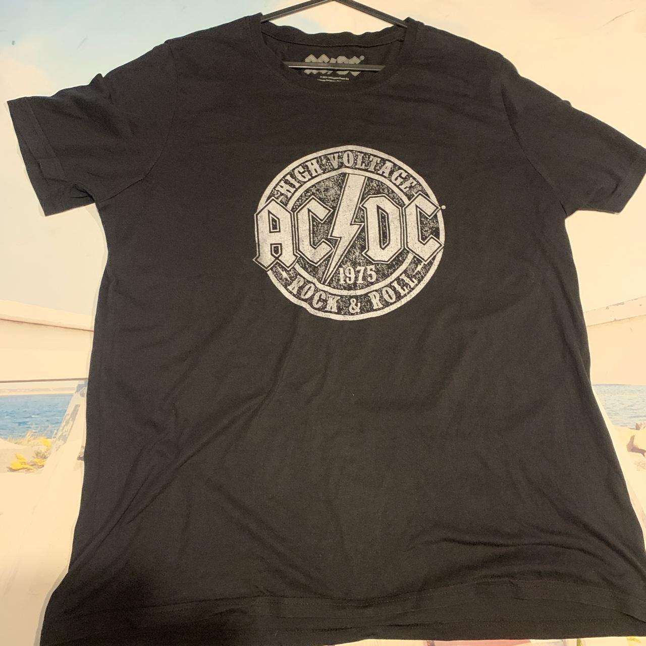 Ladies AC/DC high voltage graphic t shirt #AC/DC... - Depop