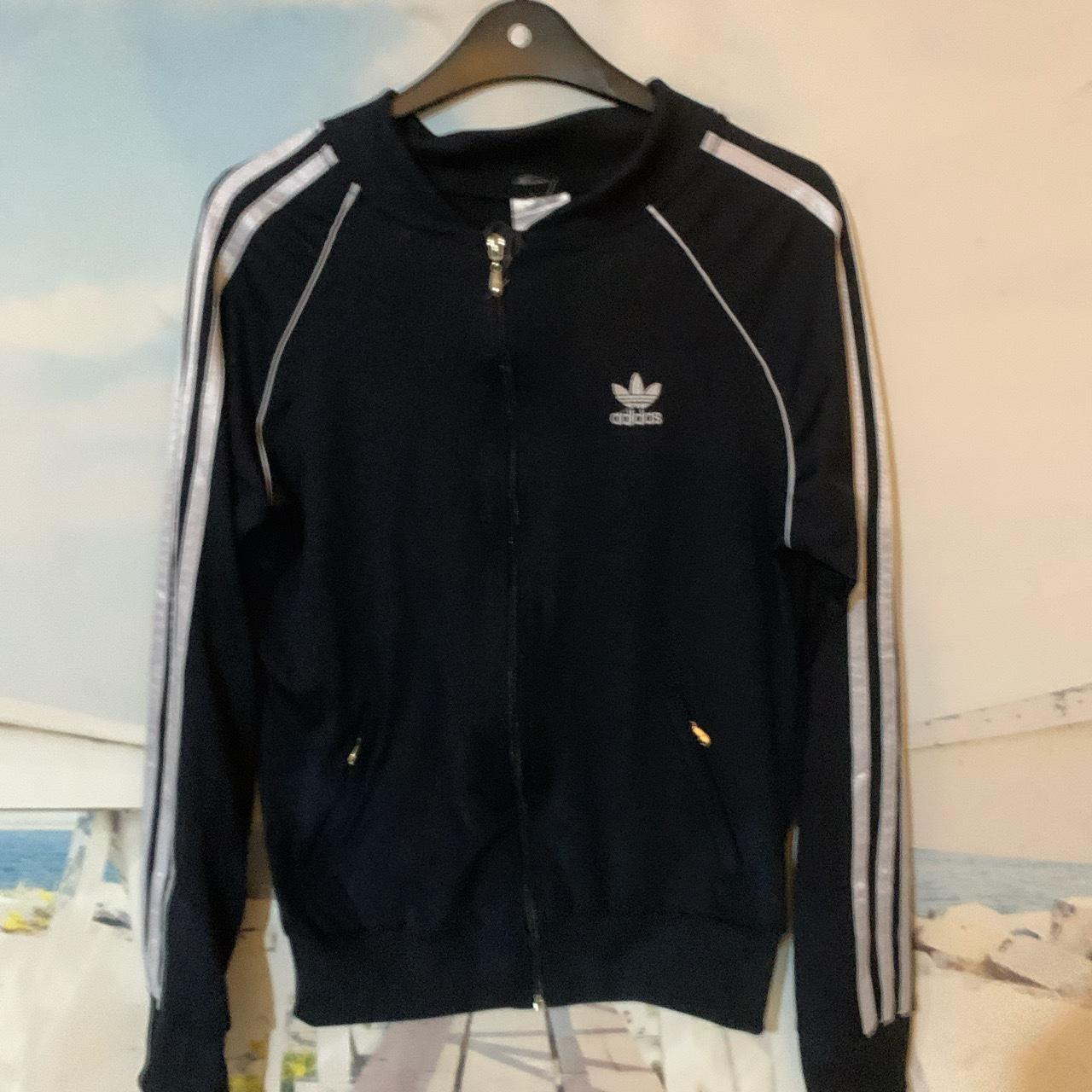 Youth adidas tracksuit jacket size 176/ age 16/17... - Depop