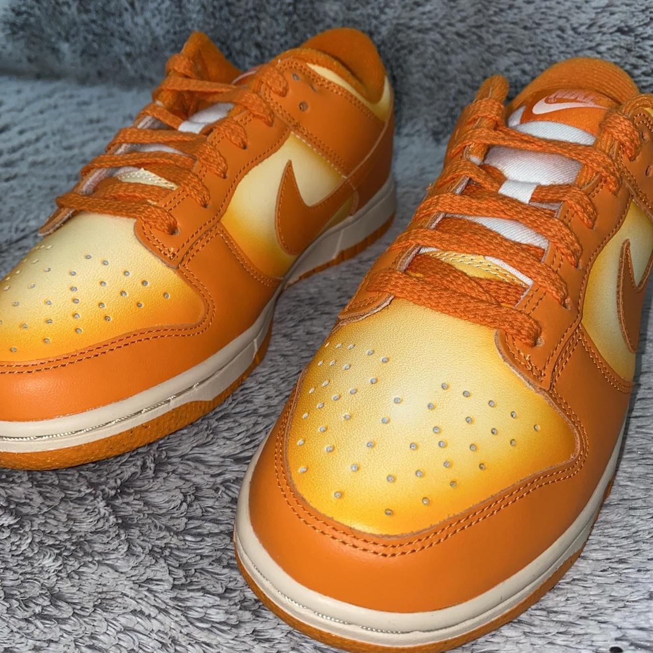 womens orange nike trainers