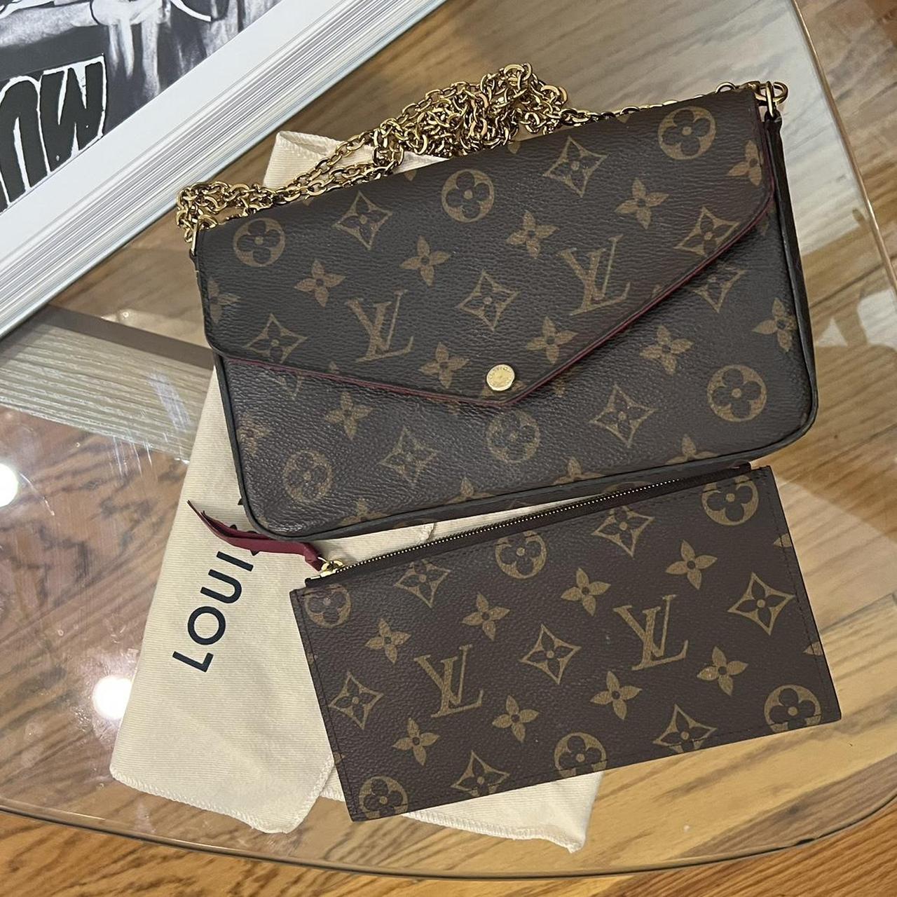 Pre-loved AUTHENTIC Louis Vuitton Felicie Pochette - Depop