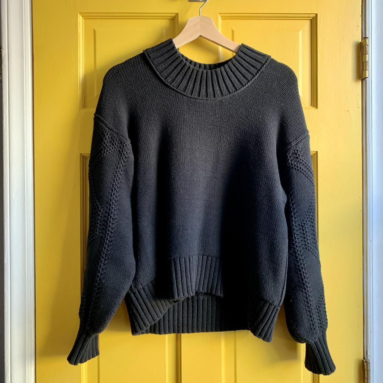 Everlane Women's Black Jumper Depop